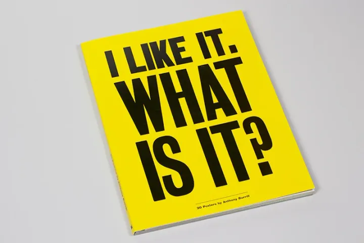 A yellow magazine with the title "I like it. What is it?" written in large black font across the cover.